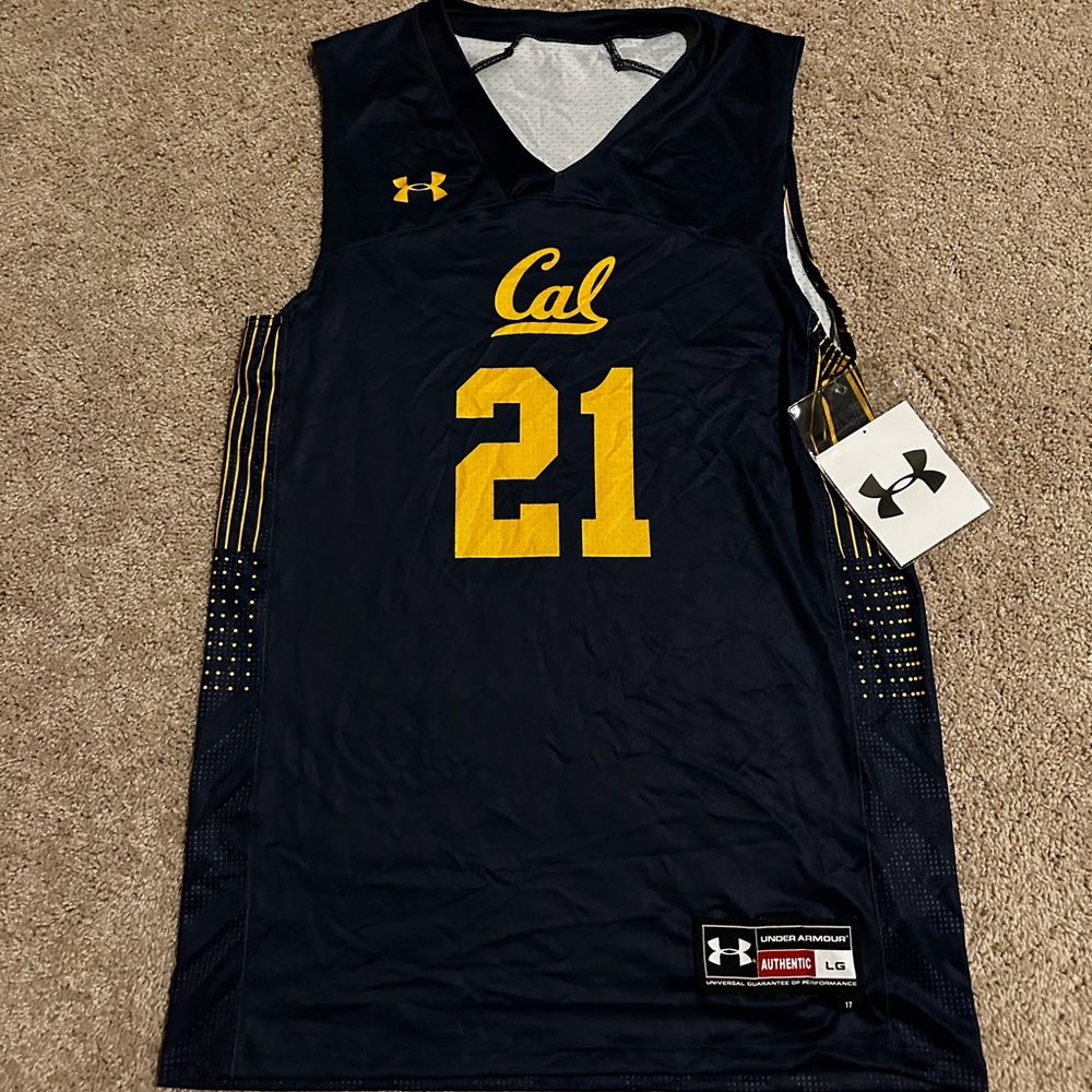 UA Cal Basketball Jersey
